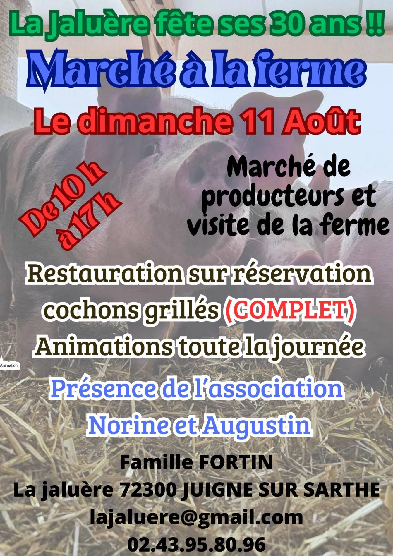 La Jaluère : boucherie charcuterie à la ferme Sarthe 72